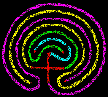 Connect the bottom of the plus with the bottom right dot as shown